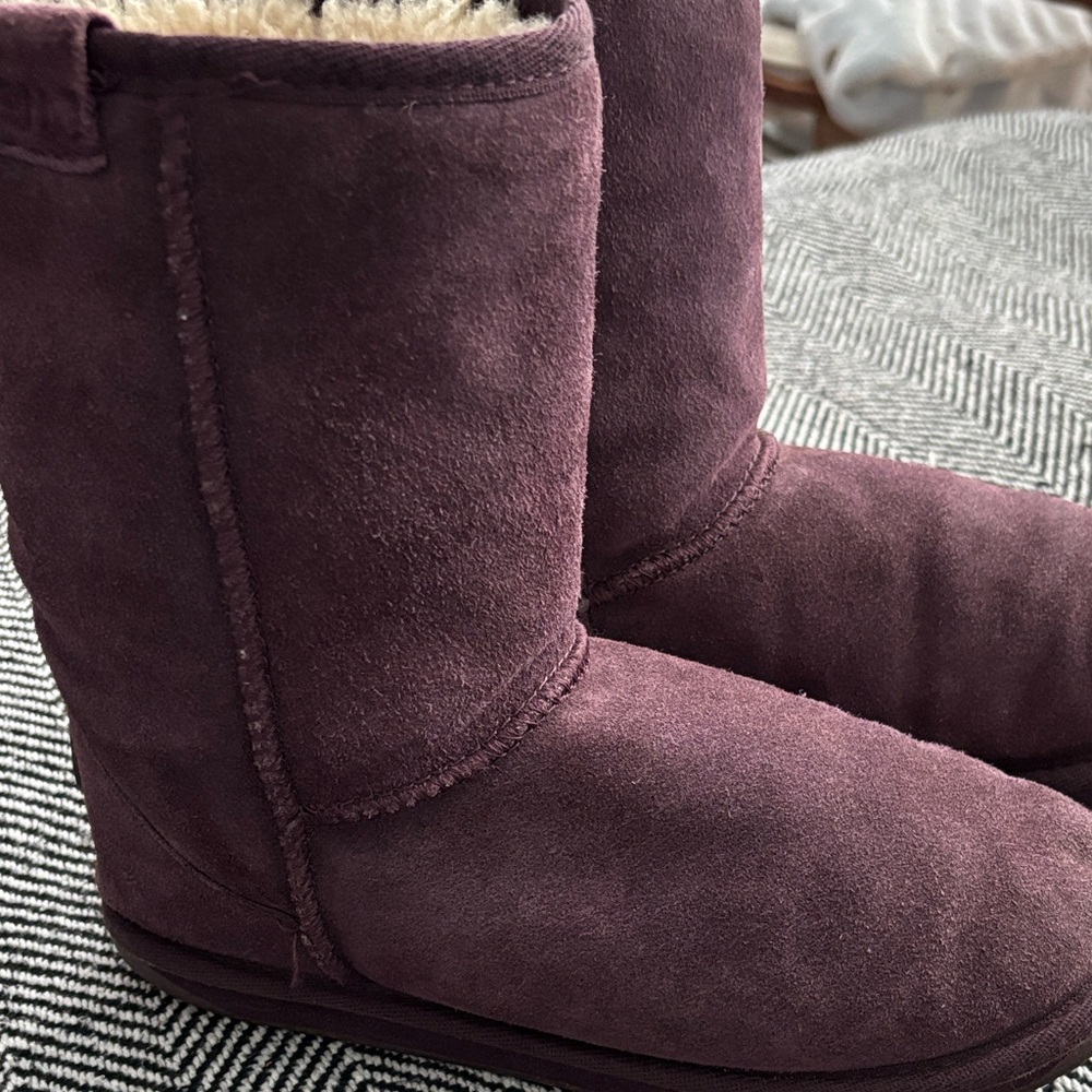 Emu Women's Plum Suede Winter Boots